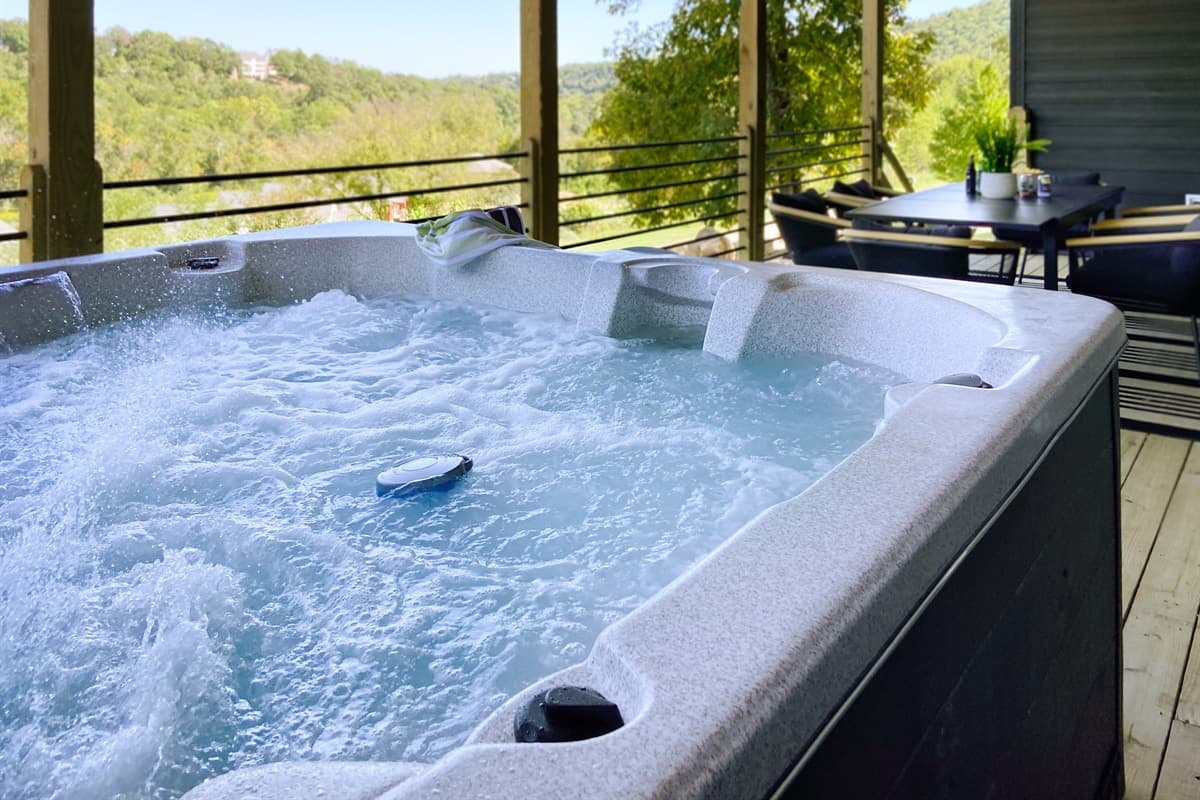Your private hot tub retreat is waiting for you!