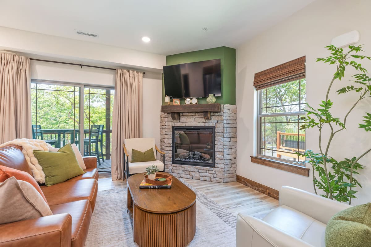 Relax in the living room with the recliner