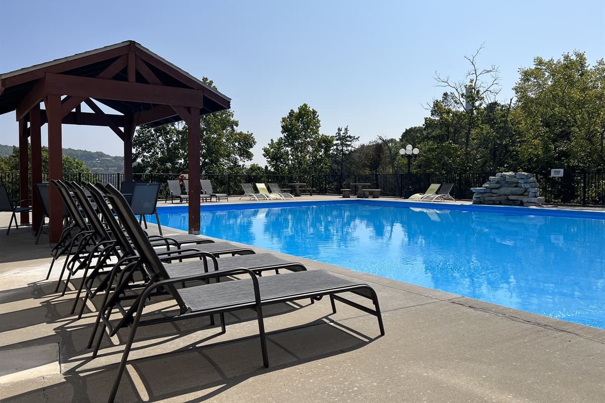 Outdoor community pool!