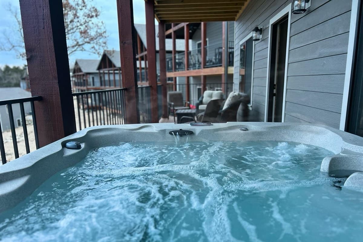 Private hot tub for your relaxation!