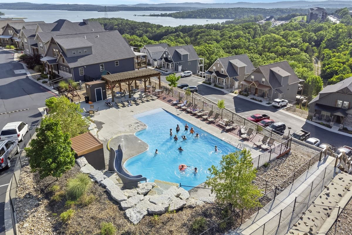 Outdoor community pool!