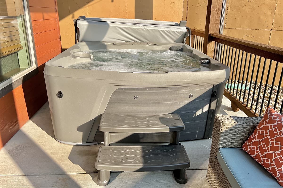 Your own private hot tub!