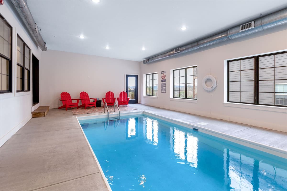 Your own private indoor pool!