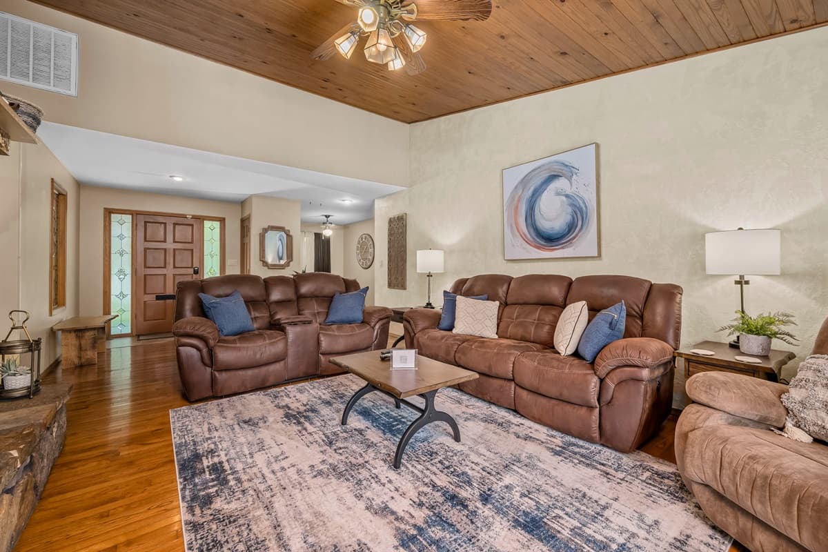 Lovely newly redecorated home that will be perfect for your next family gathering.