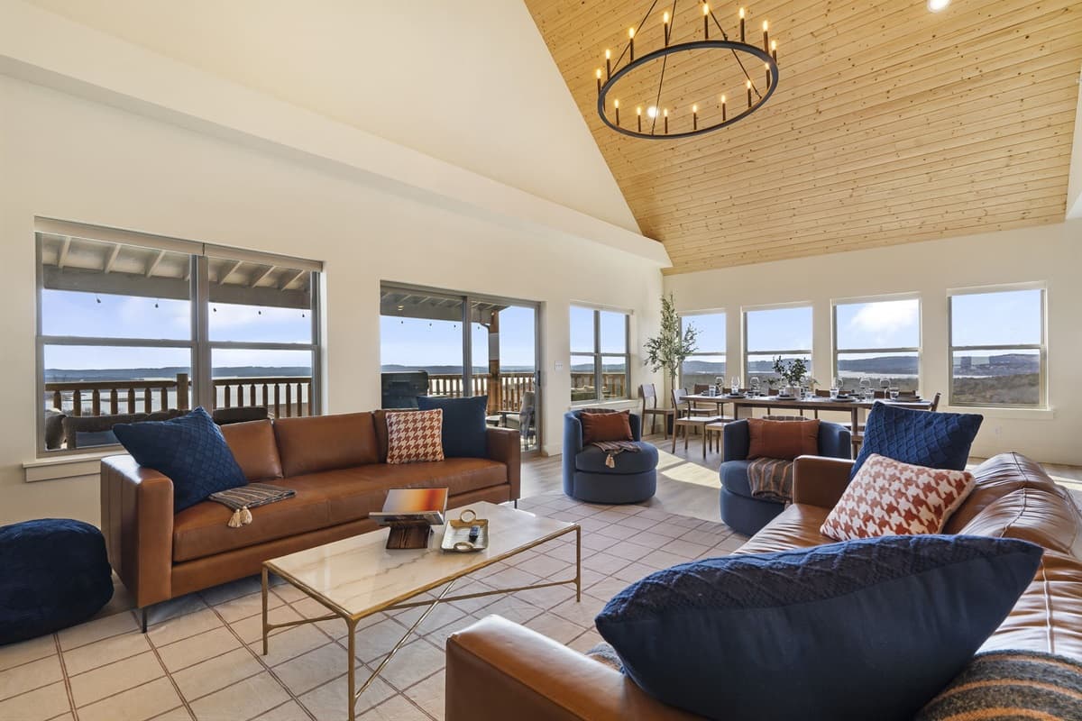 Incredible view off your main living room!