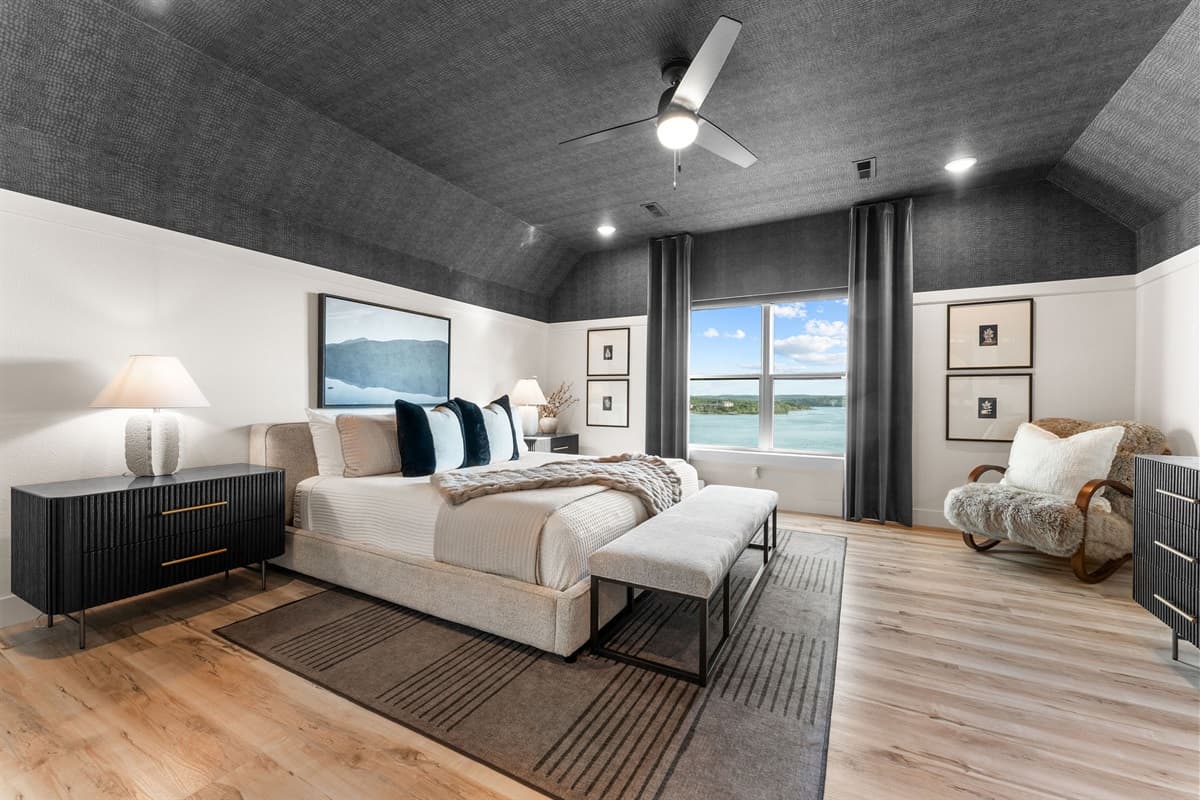 Upper level King bedroom #1