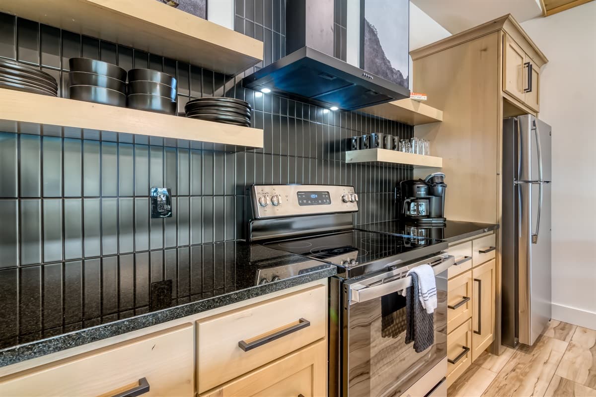 Fully equipped kitchen