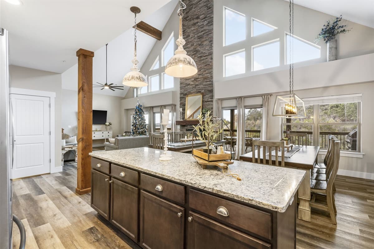 Great open space for gathering!